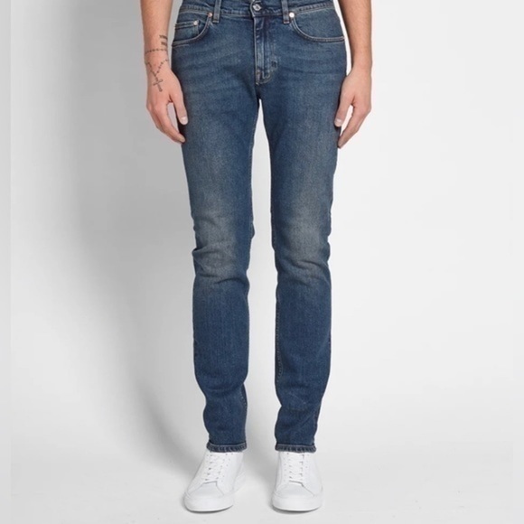 ACNE STUDIOS | Ace Stretch Vintage Stretch -washed indigo - Size W29  /L29‌‌‌‌‌ - Picture 1 of 14